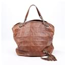 Louis Vuitton Brown Leather Paris Souple Whisper GM Shoulder Bag M95828