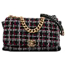 Chanel Blauer Maxi-Tweed 19 Klappe