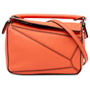 LOEWE – Orange Mini-Puzzle-Umhängetasche - Loewe