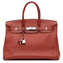 Hermès Rouge Togo Birkin 35