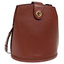 LOUIS VUITTON Sac Bandoulière Epi Cluny Marron M52253 Auth LV 77317 - Louis Vuitton