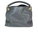 LOUIS VUITTON Artsy MM Monogram Empreinte Black Leather Shoulder Tote Bag - Louis Vuitton