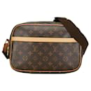 Louis Vuitton Monogram Reporter PM Shoulder Bag M45254 Brown PVC Leather in Very Good Condition