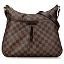 Bolsa de ombro Louis Vuitton Damier Bloomsbury PM N42251 em couro PVC marrom em muito bom estado