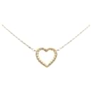 Tiffany Silver Sterling Silver and 18K Twisted Heart Pendant Necklace - Tiffany & Co