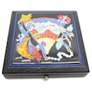 VINTAGE HERMES BRISE DE CHARME POWDER POWDER 1987 MYSORE ENAMEL POWDER GOAT LEATHER - Hermès