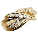 LuxUness 18k Gold Diamond Ring Metal Ring in Excellent condition - & Other Stories