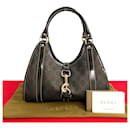 Gucci Gucci Gg Supreme Logo Leather Genuine Handbag Tote Bag Leather Tote Bag 203495 in excellent condition