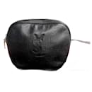 Yves Saint Laurent Leather Logo Camera Bag Leather Crossbody Bag in Good condition