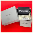 Balenciaga Everyday Logo Leather Trifold Wallet Leather Short Wallet 70222 in excellent condition