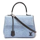 Louis Vuitton Cluny BB Leather Handbag M51392 in good condition
