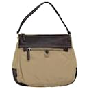 PRADA Borsa a Spalla Nylon Beige Auth ep4286 - Prada