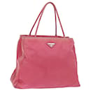 PRADA Bolso Tote Nylon Rosa Auth 76735 - Prada