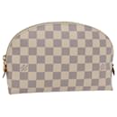 LOUIS VUITTON Damier Azur Pochette Cosmetic GM Pouch N23346 LV Auth 76901 - Louis Vuitton