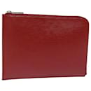 LOUIS VUITTON Epi Pochette Jules PM Pochette Rouge Car Mine LV Auth 76821 - Louis Vuitton