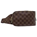 LOUIS VUITTON Damier Ebene Geronimos Shoulder Bag N51994 LV Auth 76934 - Louis Vuitton