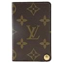 Cartera plegable Louis Vuitton Porte carte credit