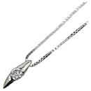 LuxUness Platinum Diamond Necklace Metal Necklace in Excellent condition - & Other Stories