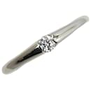 Anello in metallo con anello classico in platino LuxUness con diamanti in condizioni eccellenti - & Other Stories