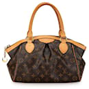 Louis Vuitton Tivoli PM Canvas Handbag M40143 in good condition