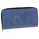 LOUIS VUITTON Epi Zippy Wallet Long Wallet Blue M61873 LV Auth 74868 - Louis Vuitton