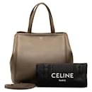 Bolsa de couro Celine Small Fold Cabas em ótimo estado - Céline