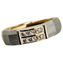 Pt900 Platinum K18YG Yellow Gold Brown Diamond Ring in Excellent Condition - & Other Stories