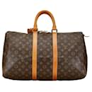 Louis Vuitton Monogram Keepall 45 Boston Bag M41428 in Very Good Condition