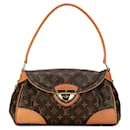 Louis Vuitton Beverly MM Canvas Shoulder Bag M40121 in Good condition