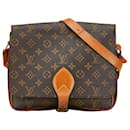 Louis Vuitton Cartouchiere GM Canvas Crossbody Bag M51252 in Good condition