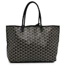 Goyard Black Goyardine Saint Louis PM