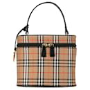 Borsa Vanity Burberry Brown Haymarket Check