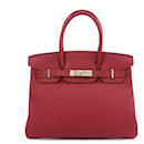 Hermès Red Togo Birkin Retourne 30