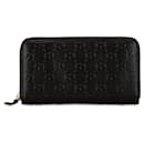 Gucci Guccissima Leather Zip Around Wallet Leather Long Wallet 363423 in Good condition