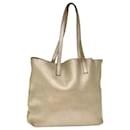 PRADA Borsa Tote Pelle Oro Auth 77504 - Prada