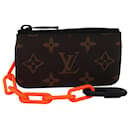 LOUIS VUITTON Monogram Solar Powered Ray Pochette Cles M44487 LV Auth 76436A - Louis Vuitton