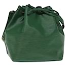 LOUIS VUITTON Epi Petit Noe Bolsa de Hombro Verde M44104 LV Auth 77414 - Louis Vuitton