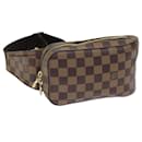 LOUIS VUITTON Sac à épaule Damier Ebene Geronimos N51994 LV Auth 74765 - Louis Vuitton