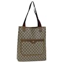 GUCCI GG Supreme Web Sherry Line Tote Bag Beige Red Green 40 02 003 Auth yk12812 - Gucci