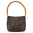 Bolso de hombro Louis Vuitton Monogram Looping MM M51146 en muy buen estado