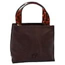 Sac à main ETRO en cuir PVC marron Auth yk12970 - Etro