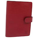 LOUIS VUITTON Epi Agenda PM Couverture de Planificateur de Jour Rouge R20057 LV Auth bs15141 - Louis Vuitton