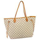 LOUIS VUITTON Damier Azur Neverfull MM Tote Bag N41605 LV Auth yk12731 - Louis Vuitton