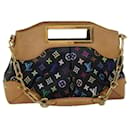 LOUIS VUITTON Monogram Multicolor Judy MM Bag 2Way Black M40256 LV Auth 77521 - Louis Vuitton