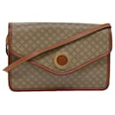 Bolsa de ombro em lona Macadam CELINE bege Auth 77460 - Céline