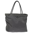 PRADA Handtasche aus grauem Nylon Auth bs14975 - Prada