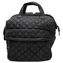 Black MZ Wallace Quilted Nylon Backpack - Autre Marque