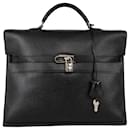 Hermès Black Kelly Depeche 34 Handbag