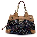 Bolsa Murakami Ursula em lona multicolorida preta - Louis Vuitton