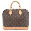 Louis Vuitton Alma PM Canvas Handbag M51130 in Excellent condition